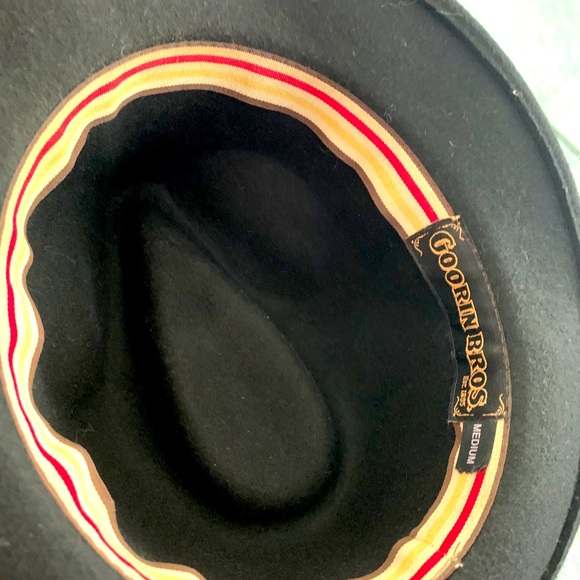 Goorin Bros Black The Good Boy Felt Wool Fedora - Picture 3 of 7